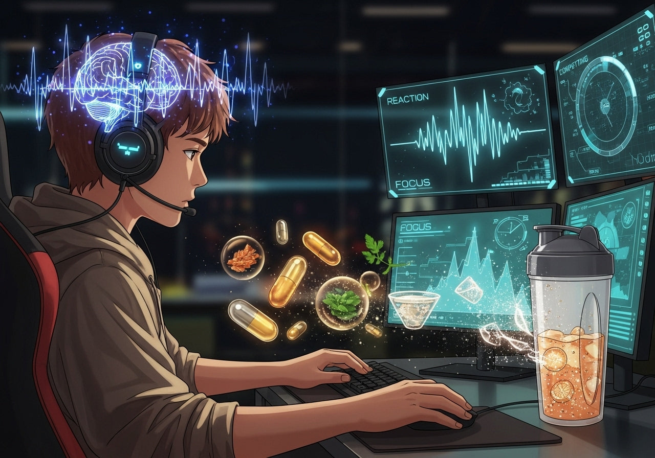 How Nootropics Enhance Focus in the Ultimate Gamer Drink for Competitive Play.