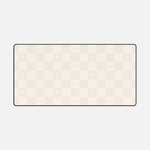 Noob Checkered Monogram gaming mousepad in a stylish pattern.